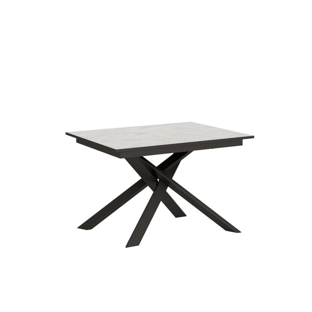 wohnli-moebel-suche-Ausziehtisch-90x120180cm-in-Holzoptik-weiss-gespachteltGrau-Eisen Wohnli Möbelsuche - Ausziehtisch 90x120/180cm in Holzoptik weiß gespachtelt/Grau