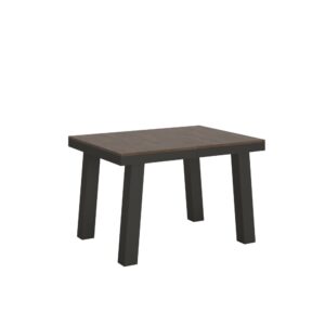wohnli-moebel-suche-Ausziehtisch-90x120224-cm-in-Holzoptik-Nussbaum-Eisen Wohnli Möbelsuche - Ausziehtisch 90x120/224 cm in Holzoptik Nussbaum