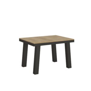 Wohnli Möbelsuche - Ausziehtisch 90x120/380 cm in Holzoptik Eiche Natur