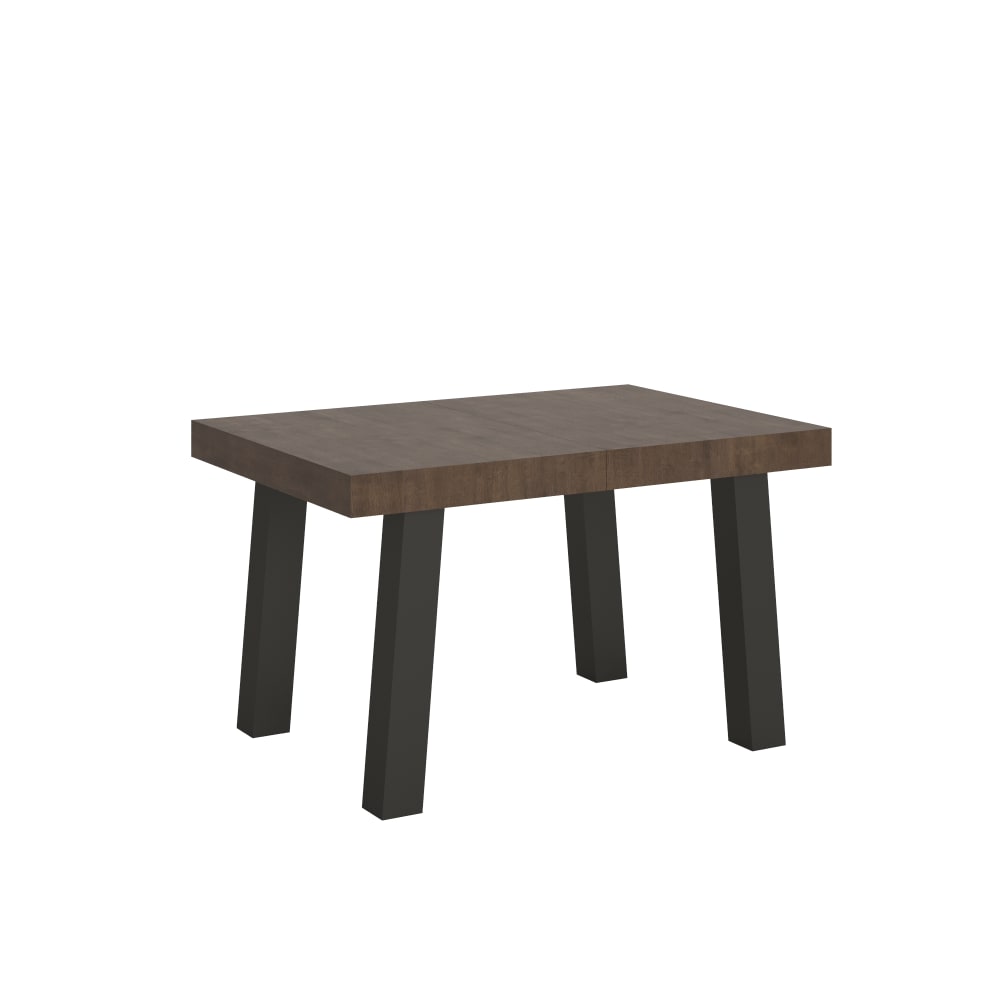 wohnli-moebel-suche-Ausziehtisch-90x120380-cm-in-Holzoptik-Nussbaum-Eisen Wohnli Möbelsuche - Ausziehtisch 90x120/380 cm in Holzoptik Nussbaum