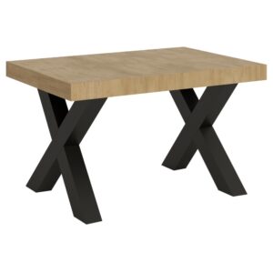 Wohnli Möbelsuche - Ausziehtisch 90x130/234 cm in Holzoptik Eiche Natur