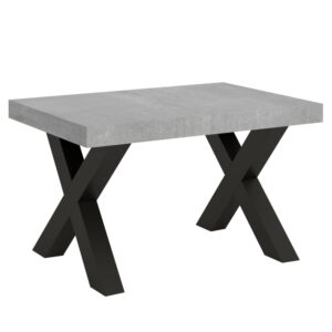 Wohnli Möbelsuche - Ausziehtisch 90x130/234 cm in Holzoptik Zementgrau