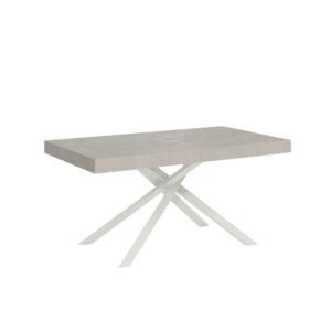 wohnli-moebel-suche-Ausziehtisch-90x160264-cm-Kaschmir-mit-weissem-Eisenrahmen Wohnli Möbelsuche - Ausziehtisch 90x160/264 cm Kaschmir mit weißem Eisenrahmen