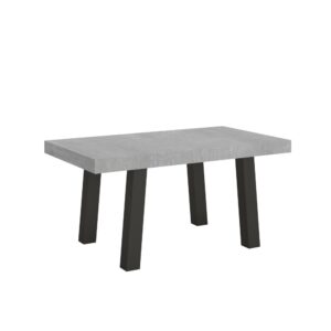 wohnli-moebel-suche-Ausziehtisch-90x160264-cm-in-Holzoptik-Zementgrau-Eisen Wohnli Möbelsuche - Ausziehtisch 90x160/264 cm in Holzoptik Zementgrau