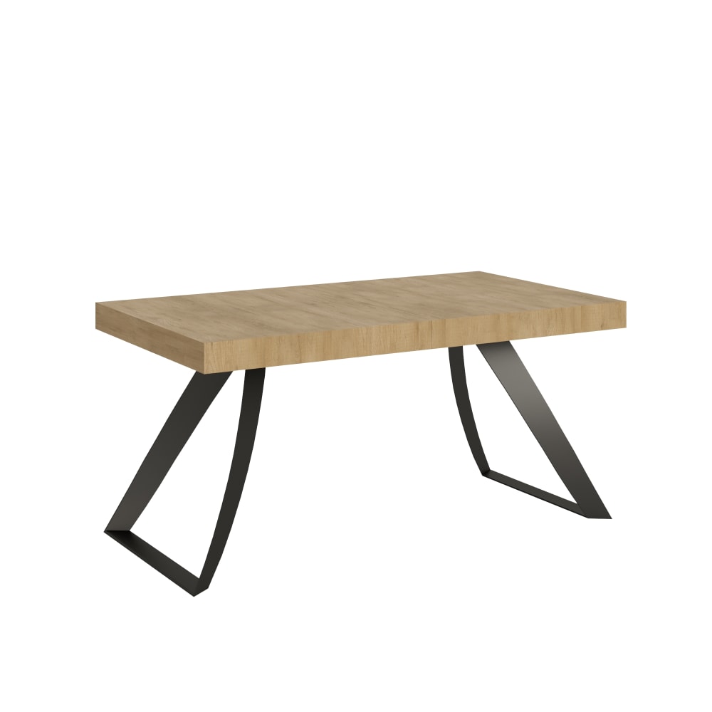 Wohnli Möbelsuche - Ausziehtisch 90x160/420 cm in Holzoptik Eiche Natur