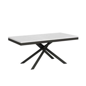 wohnli-moebel-suche-Ausziehtisch-90x180284-cm-Esche-weiss Wohnli Möbelsuche - Ausziehtisch 90x180/284 cm Esche weiß