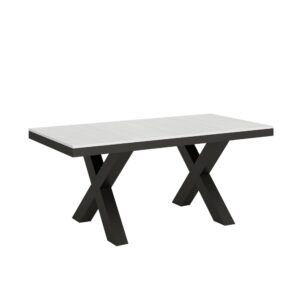 Wohnli Möbelsuche - Ausziehtisch 90x180/284 cm in Holzoptik Esche weiß