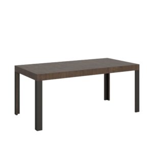 wohnli-moebel-suche-Ausziehtisch-90x180284-cm-in-Holzoptik-Nussbaum-Eisen Wohnli Möbelsuche - Ausziehtisch 90x180/284 cm in Holzoptik Nussbaum