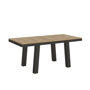 Wohnli Möbelsuche - Ausziehtisch 90x180/440 cm in Holzoptik Eiche Natur