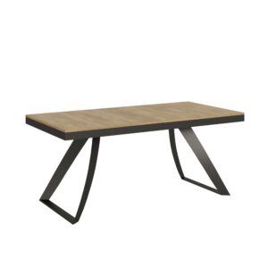 Wohnli Möbelsuche - Ausziehtisch 90x180/440 cm in Holzoptik Eiche Natur