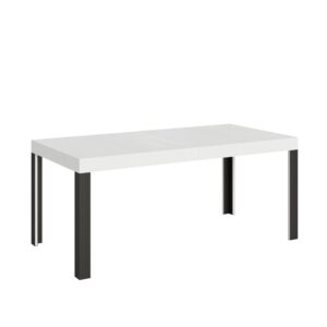 Wohnli Möbelsuche - Ausziehtisch 90x200/304 cm in Holzoptik Esche weiß