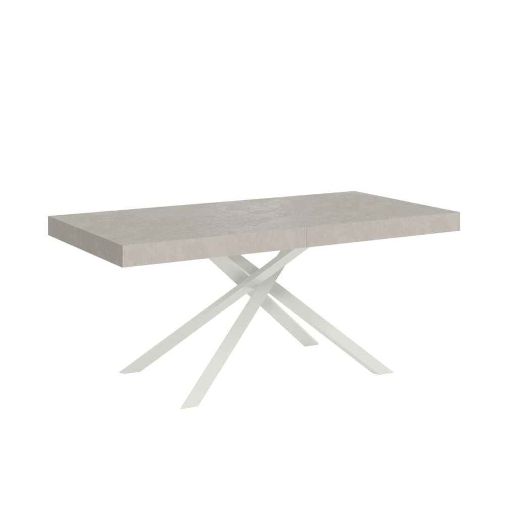 wohnli-moebel-suche-Ausziehtisch-90x200304cm-Kaschmir-mit-weissem-Eisenrahmen Wohnli Möbelsuche - Ausziehtisch 90x200/304cm Kaschmir mit weißem Eisenrahmen