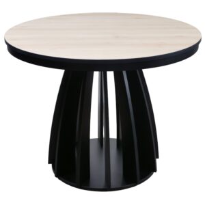 wohnli-moebel-suche-Ausziehtisch-Buche-OptikSchwarz-100–140x100-cm Wohnli Möbelsuche - Ausziehtisch Buche-Optik/Schwarz 100140x100 cm