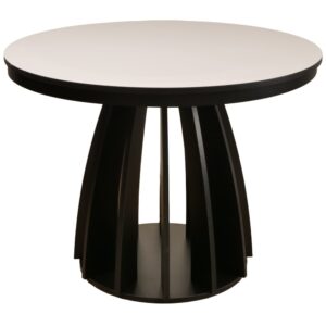 wohnli-moebel-suche-Ausziehtisch-GreigeSchwarz-100–140x100-cm Wohnli Möbelsuche - Ausziehtisch Greige/Schwarz 100140x100 cm