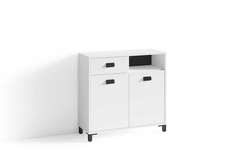 Wohnli Möbelsuche - Bad-Kommode mit 1 Schublade und 2 Türen