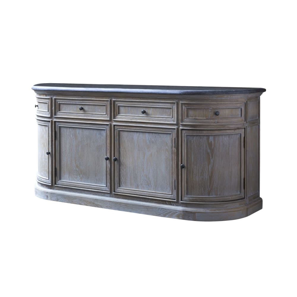 Wohnli Möbelsuche - Badezimmermöbel aus Eiche und Stein Louise 180 cm