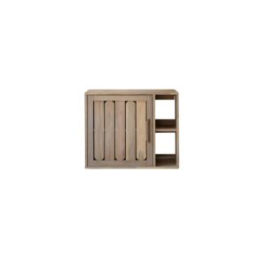 Wohnli Möbelsuche - Badezimmermöbel aus massiver Akazie 80cm