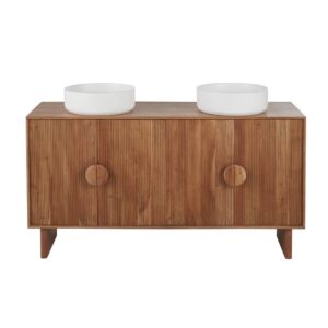 Wohnli Möbelsuche - Badezimmermöbel mit Doppelwaschbecken 4 Türen