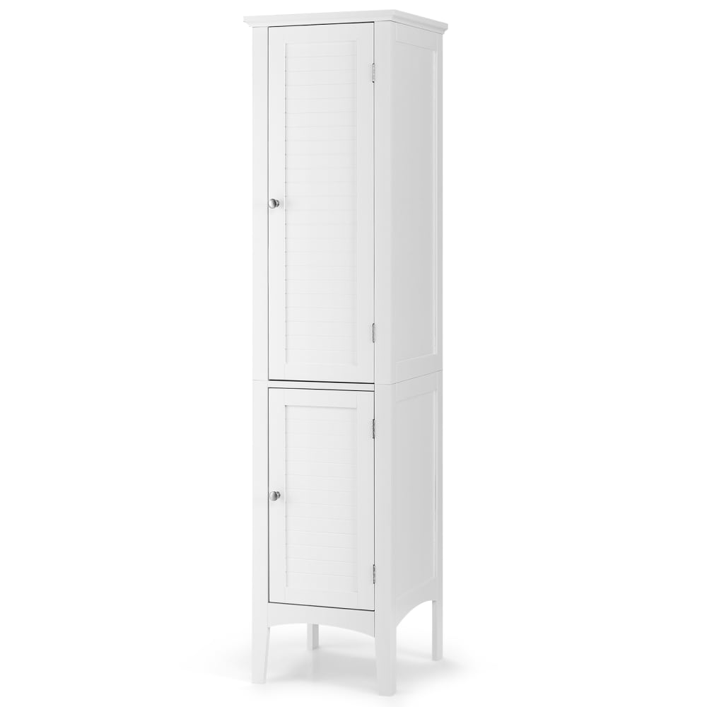 wohnli-moebel-suche-Badezimmerschrank-hoch-aus-Holz-37-x-37-x-160-cm-Weiss Wohnli Möbelsuche - Badezimmerschrank hoch aus Holz 37 x 37 x 160 cm