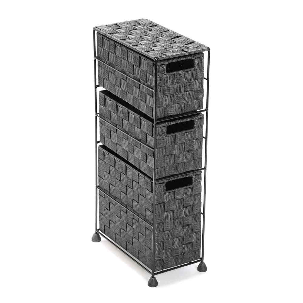 wohnli-moebel-suche-Badezimmerschrank-mit-3-Schubladen-aus-Metall-und-Nylon-hellgrau Wohnli Möbelsuche - Badezimmerschrank mit 3 Schubladen aus Metall und Nylon