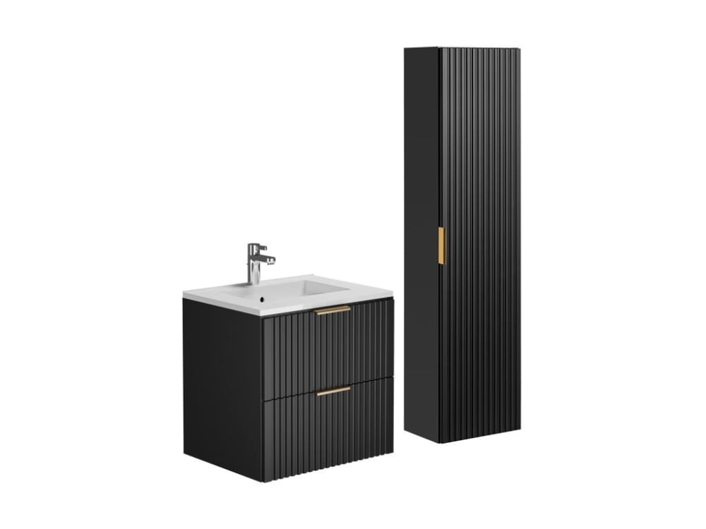 wohnli-moebel-suche-Badmoebel-Set-in-Holzoptik-schwarz Wohnli Möbelsuche - Badmöbel-Set in Holzoptik