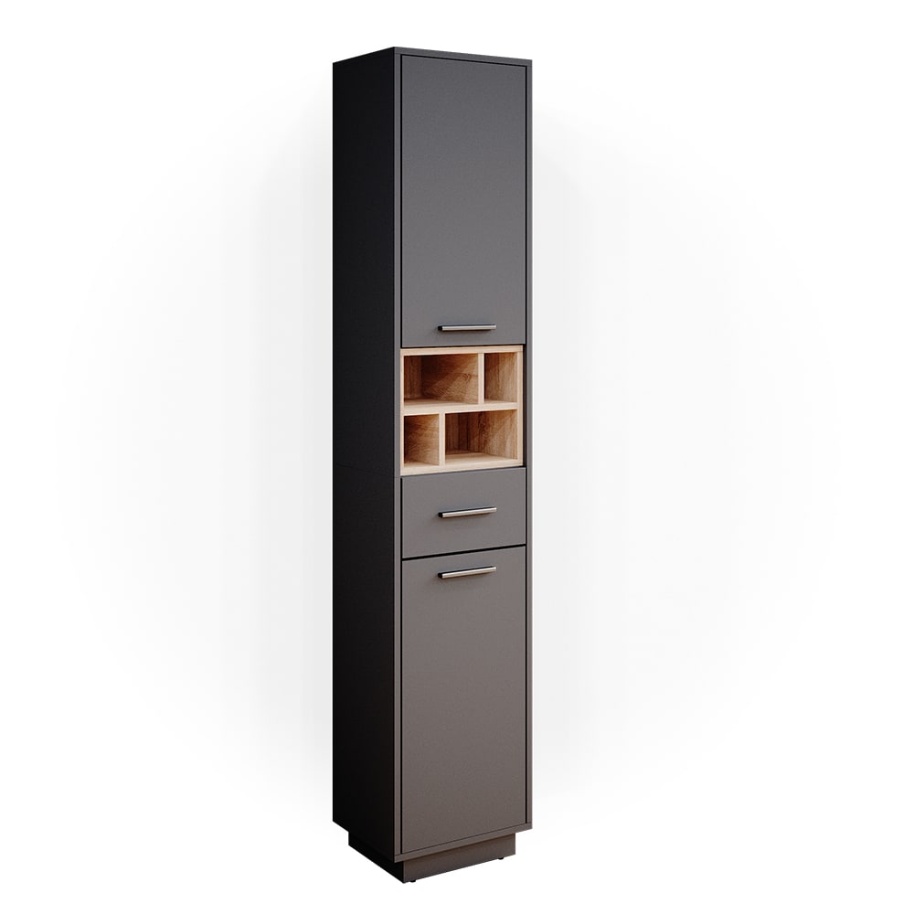 wohnli-moebel-suche-Badschrank-Anthrazit-38-x-190cm Wohnli Möbelsuche - Badschrank