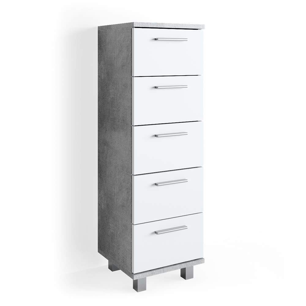wohnli-moebel-suche-Badschrank-Beton-30-x-95cm Wohnli Möbelsuche - Badschrank