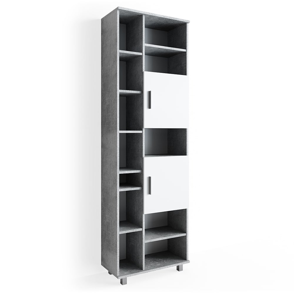 wohnli-moebel-suche-Badschrank-Beton-60-x-190cm Wohnli Möbelsuche - Badschrank