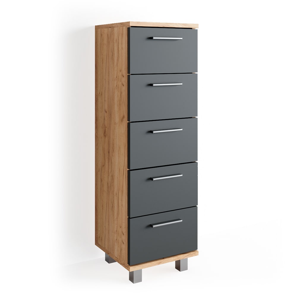 wohnli-moebel-suche-Badschrank-Goldkraft-Eiche-30-x-95cm Wohnli Möbelsuche - Badschrank