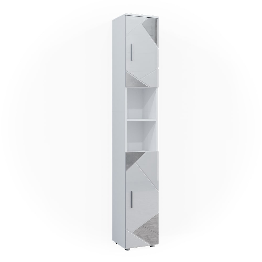 wohnli-moebel-suche-Badschrank-Weiss-30-x-192cm Wohnli Möbelsuche - Badschrank