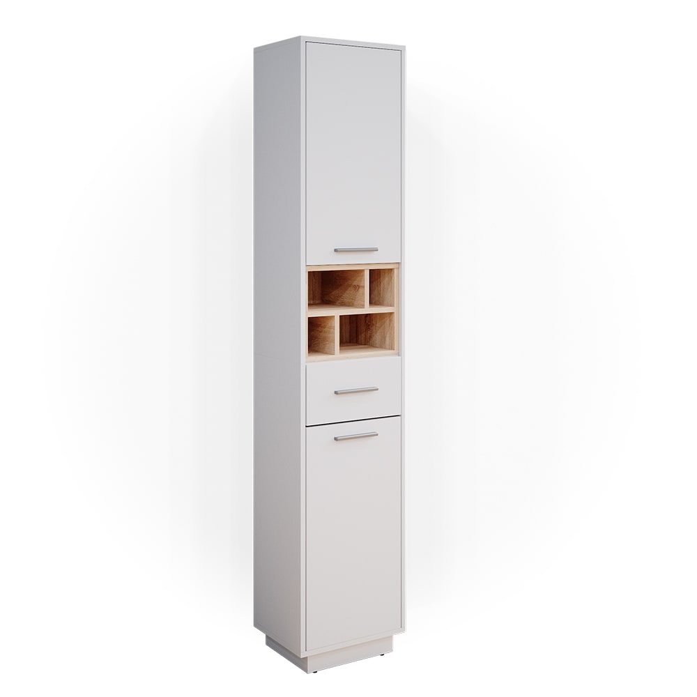 wohnli-moebel-suche-Badschrank-Weiss-38-x-190cm Wohnli Möbelsuche - Badschrank