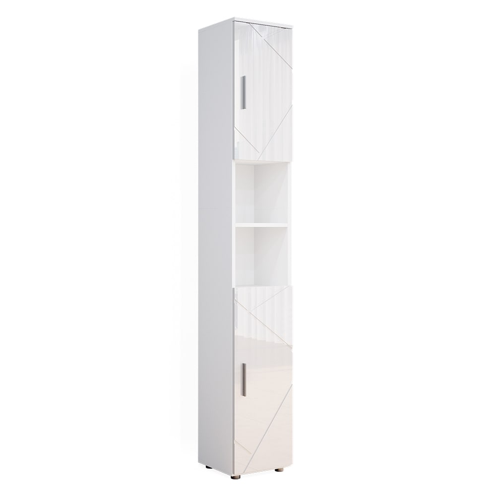 wohnli-moebel-suche-Badschrank-Weiss-Hochglanz-30-x-192cm Wohnli Möbelsuche - Badschrank