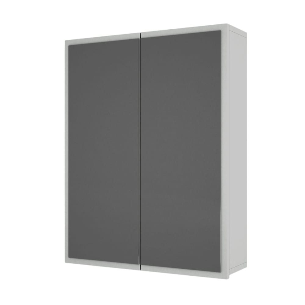 Wohnli Möbelsuche - Badschrank mit Spiegel und 2 Türen