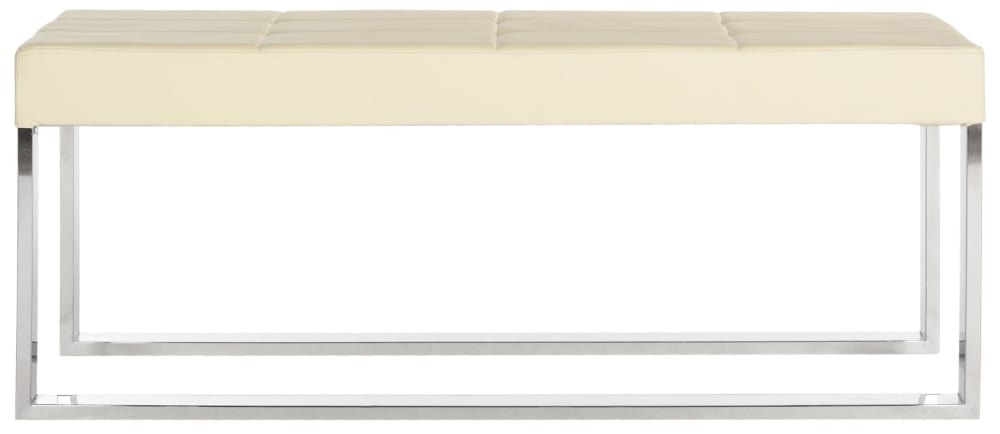 Wohnli Möbelsuche - Bänke aus rostfreier stahl weiß