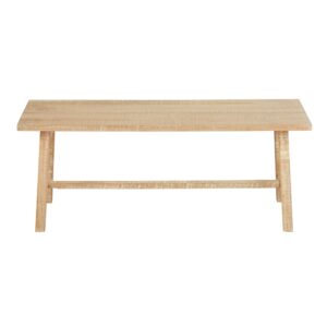 Wohnli Möbelsuche - Bank aus Mangoholz