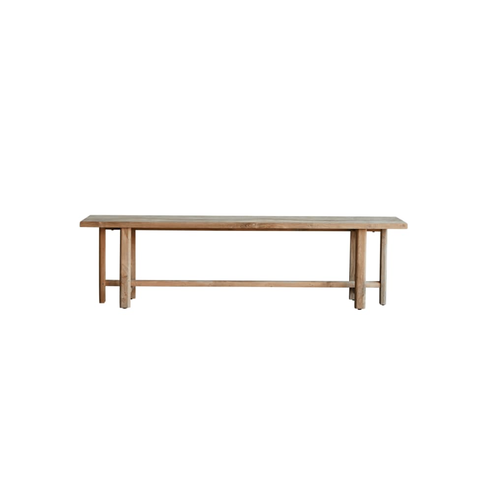 Wohnli Möbelsuche - Bank aus massivem Recycling-Teak