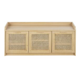 wohnli-moebel-suche-Bank-mit-3Tueren-mit-Rattangeflecht Wohnli Möbelsuche - Bank mit 3Türen mit Rattangeflecht