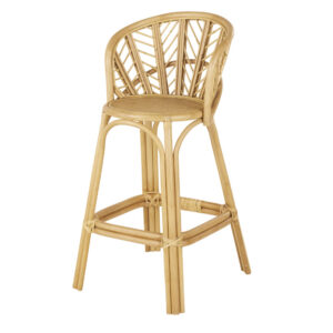 Wohnli Möbelsuche - Barhocker aus Rattangeflecht