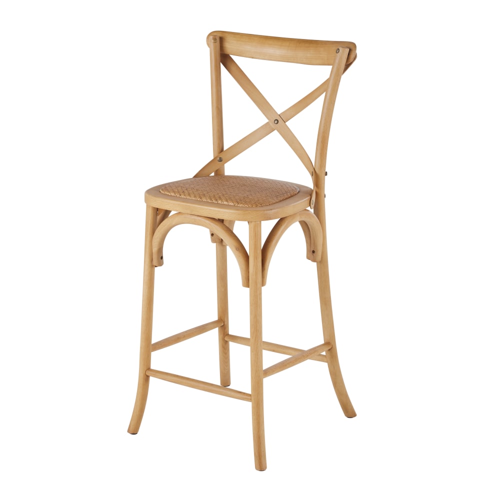 wohnli-moebel-suche-Barstuhl-aus-Eschenholz-und-Rattan-H65cm Wohnli Möbelsuche - Barstuhl aus Eschenholz und Rattan