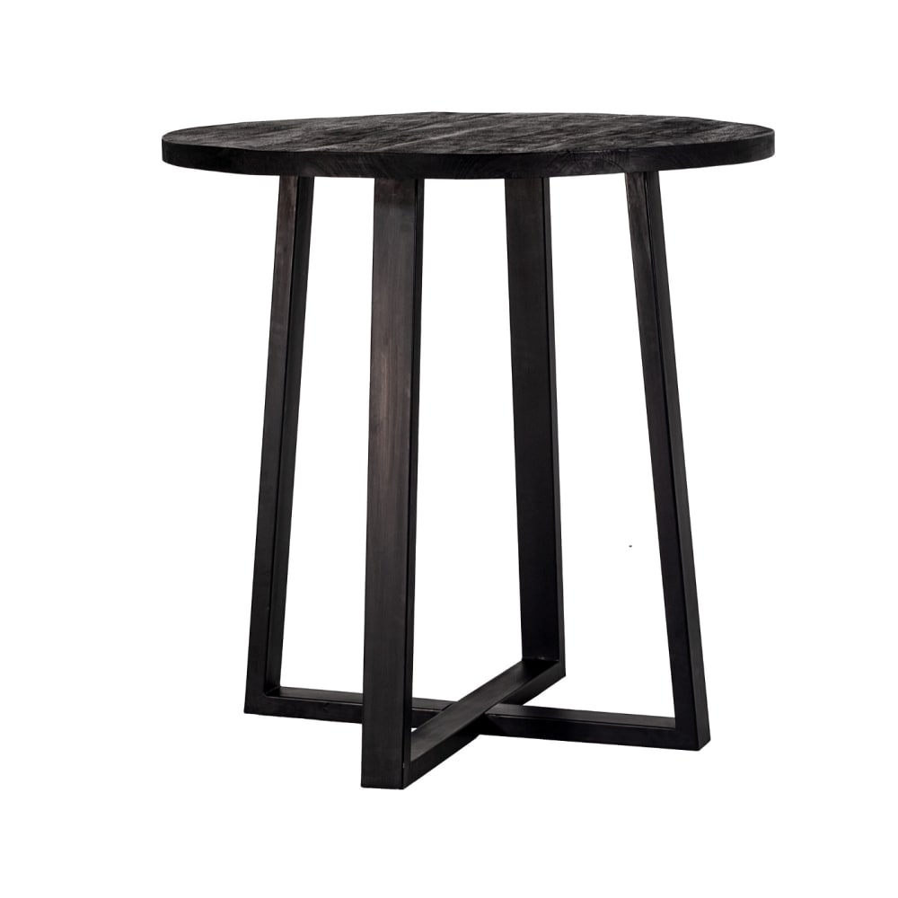 wohnli-moebel-suche-Bartisch-aus-Mangoholz-110x110x90cm-schwarz Wohnli Möbelsuche - Bartisch aus Mangoholz 110x110x90cm