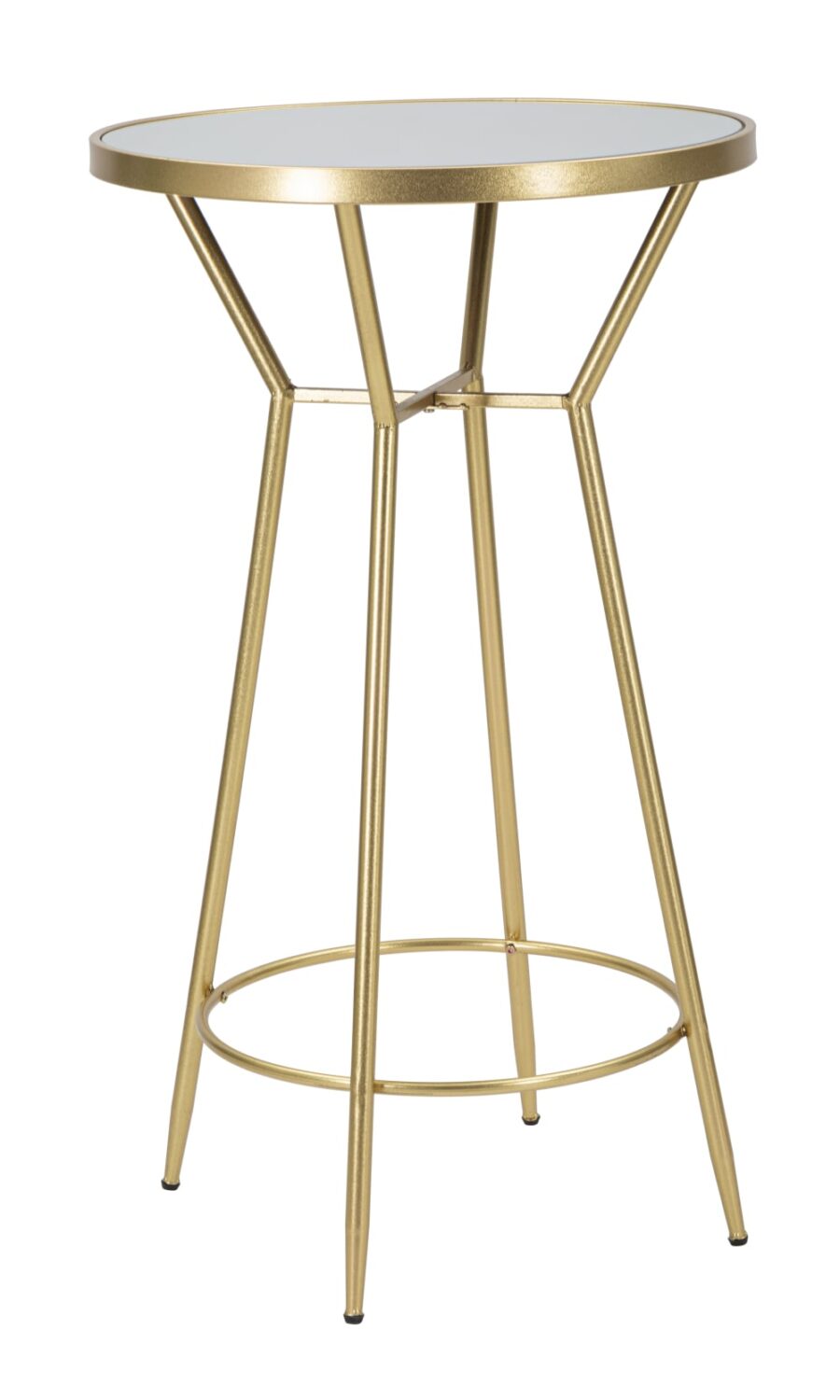 wohnli-moebel-suche-Bartisch-aus-Metall-mit-Spiegelglasplatte-O-cm-60x105 Wohnli Möbelsuche - Bartisch aus Metall mit Spiegelglasplatte Ø cm 60x105