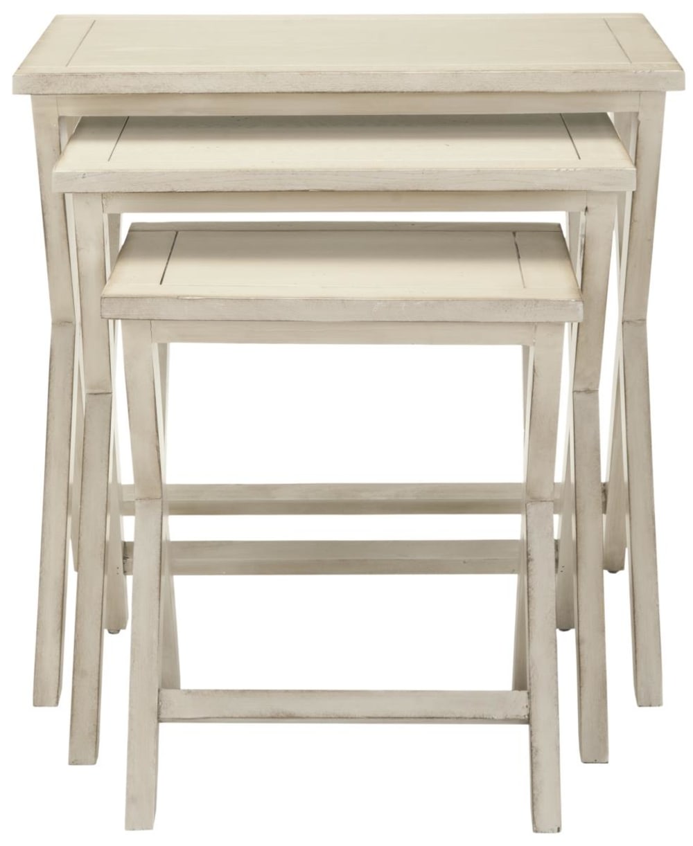 Wohnli Möbelsuche - Beistelltisch aus pappel weiß