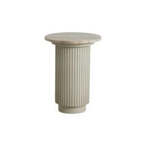 wohnli-moebel-suche-Beistelltisch-ERIE-O40cm-aus-Marmor-Elfenbeinfarben Wohnli Möbelsuche - Beistelltisch ERIE Ø40cm aus Marmor