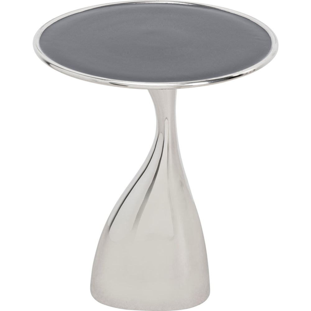 wohnli-moebel-suche-Beistelltisch-aus-Aluminium-silber-D36cm Wohnli Möbelsuche - Beistelltisch aus Aluminium