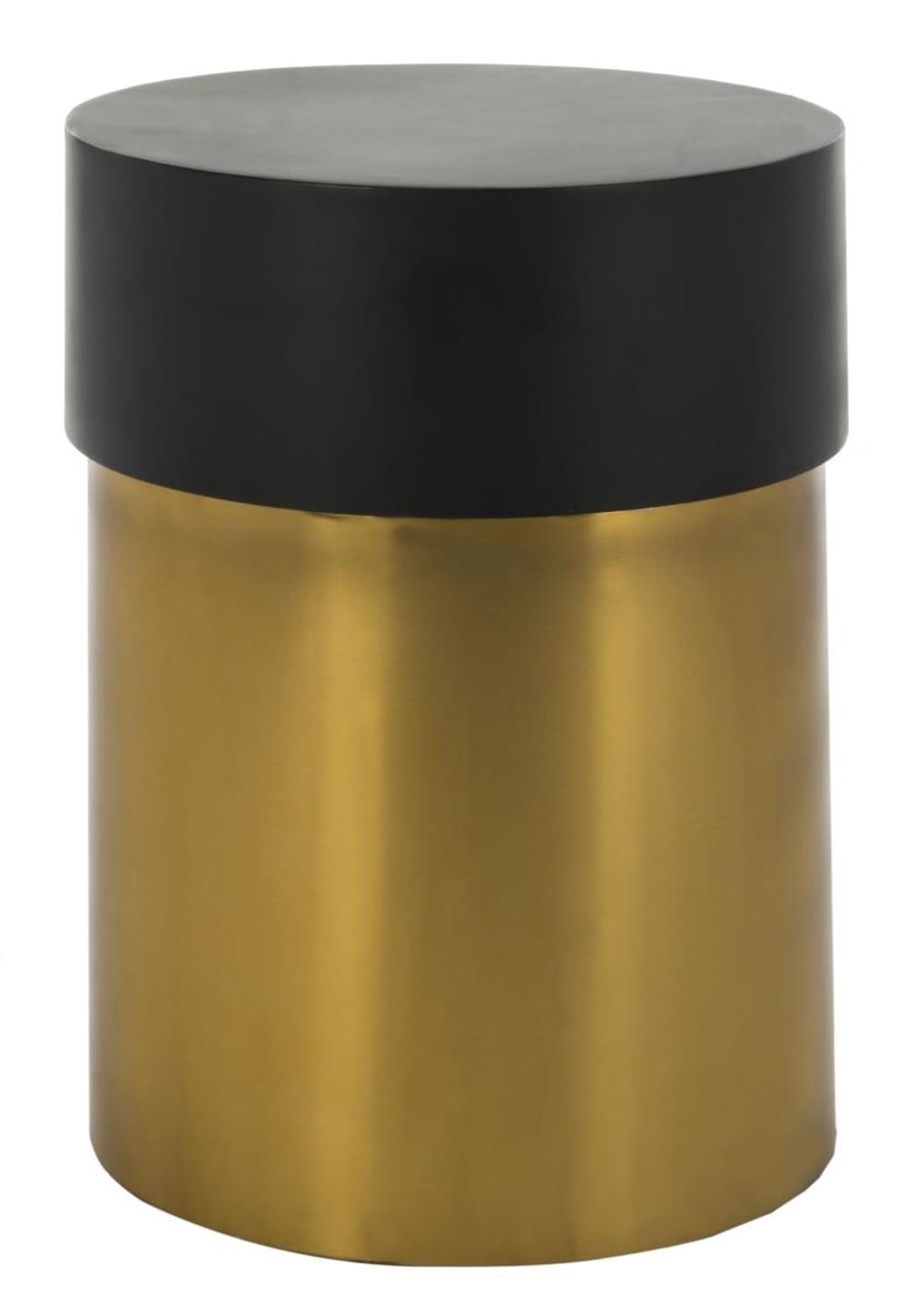 Wohnli Möbelsuche - Beistelltisch aus eisen schwarz/gold