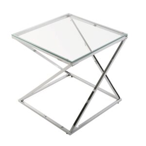 wohnli-moebel-suche-Beistelltisch-aus-Glas-und-Metall-silberfarben Wohnli Möbelsuche - Beistelltisch aus Glas und Metall