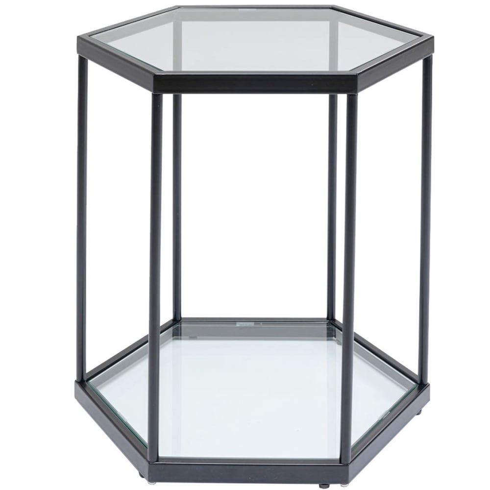 wohnli-moebel-suche-Beistelltisch-aus-Glas-und-Stahl-schwarz Wohnli Möbelsuche - Beistelltisch aus Glas und Stahl