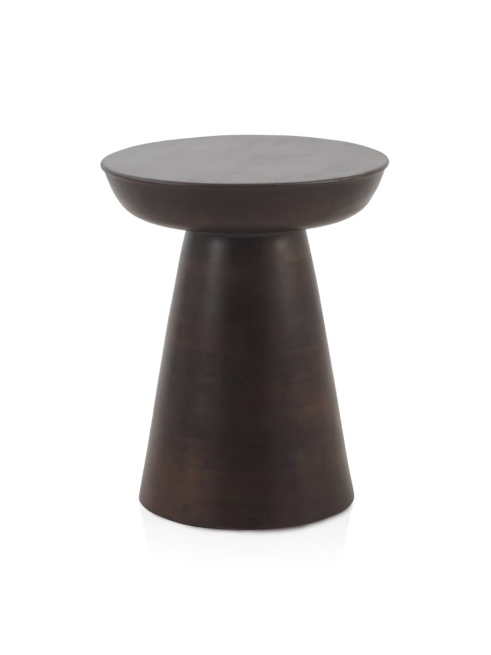 Wohnli Möbelsuche - Beistelltisch aus Holz in der Farbe Walnuss