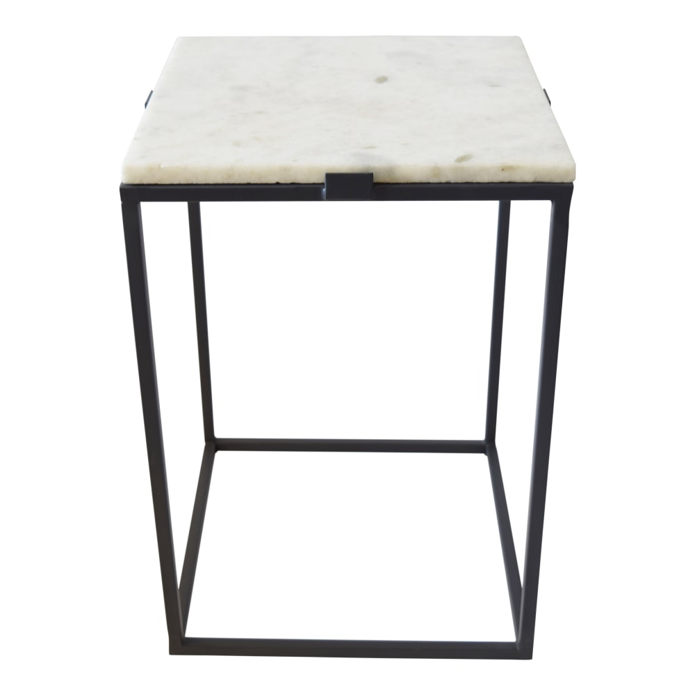 wohnli-moebel-suche-Beistelltisch-aus-Marmor-46x32x32-cm-Weiss Wohnli Möbelsuche - Beistelltisch aus Marmor