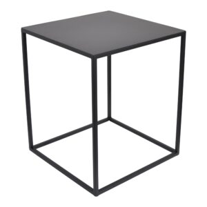 wohnli-moebel-suche-Beistelltisch-aus-Metall-40x38x38-cm-Schwarz Wohnli Möbelsuche - Beistelltisch aus Metall
